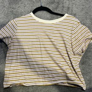 Striped Crop Top